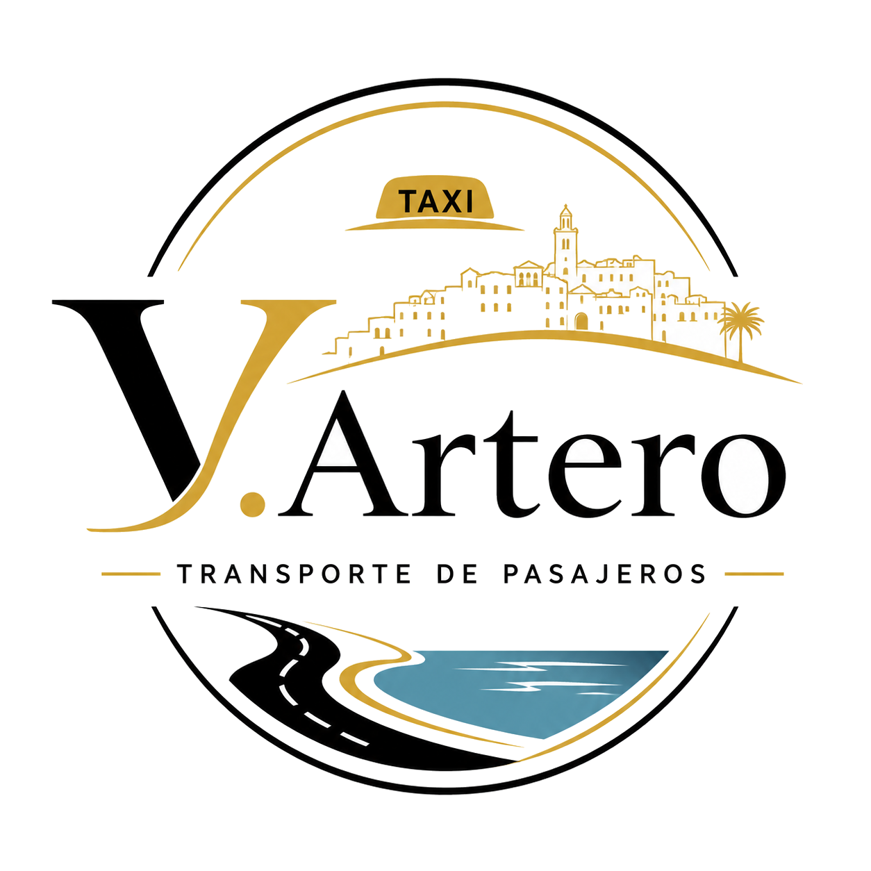Logotipo V. Artero Transporte de Pasajeros